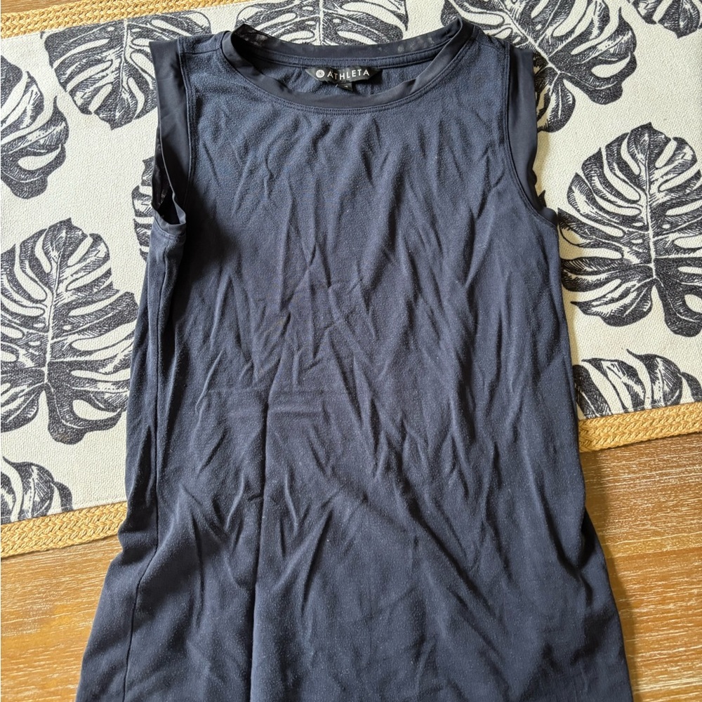 Athleta navy tank